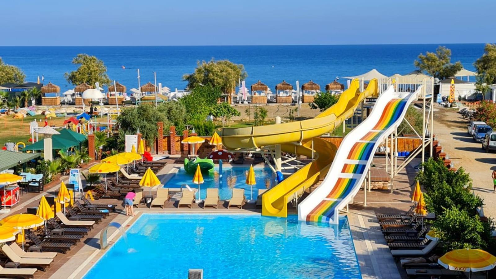 Unluselek Hotel Anamur Exteriör bild