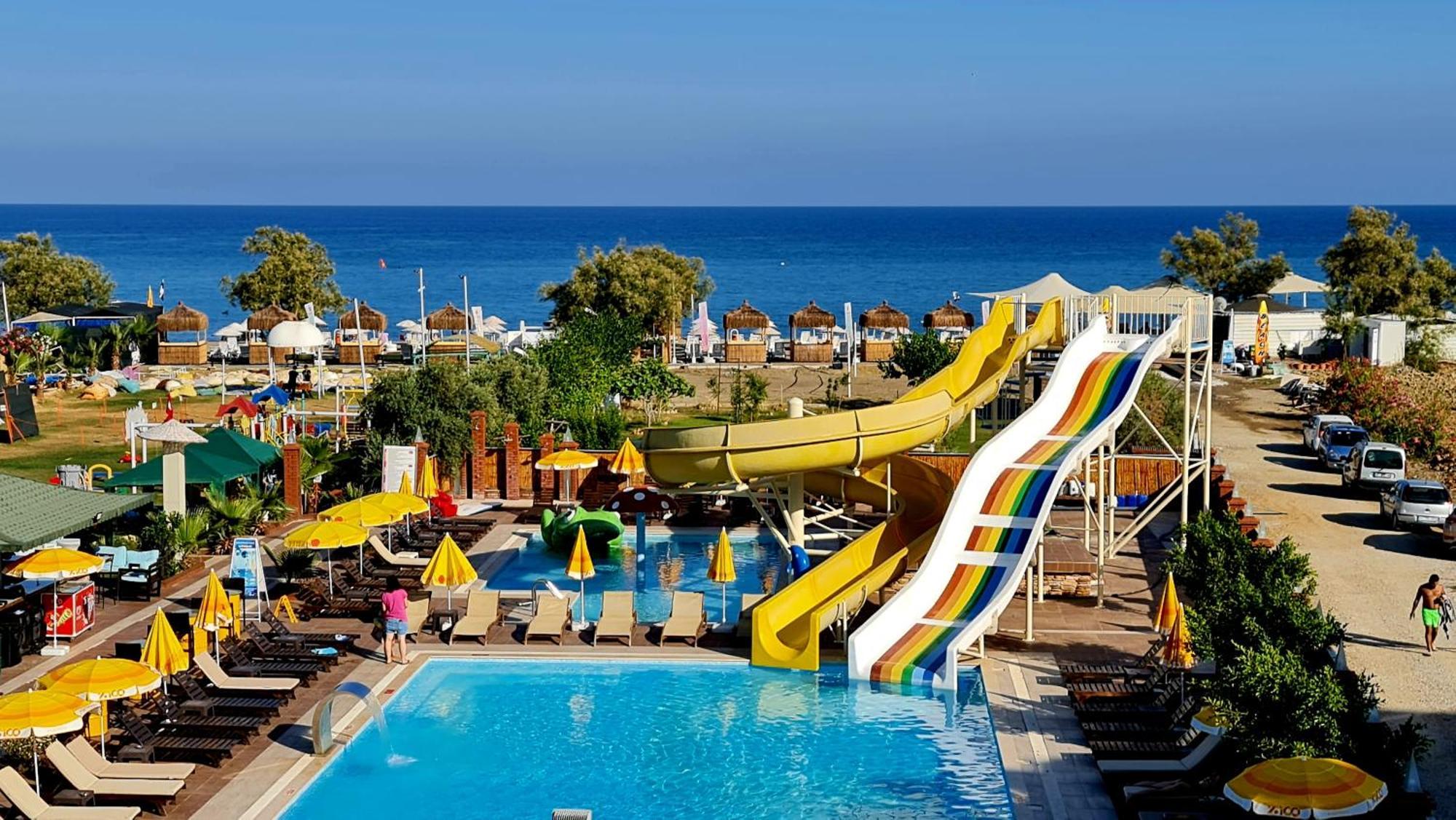 Unluselek Hotel Anamur Exteriör bild