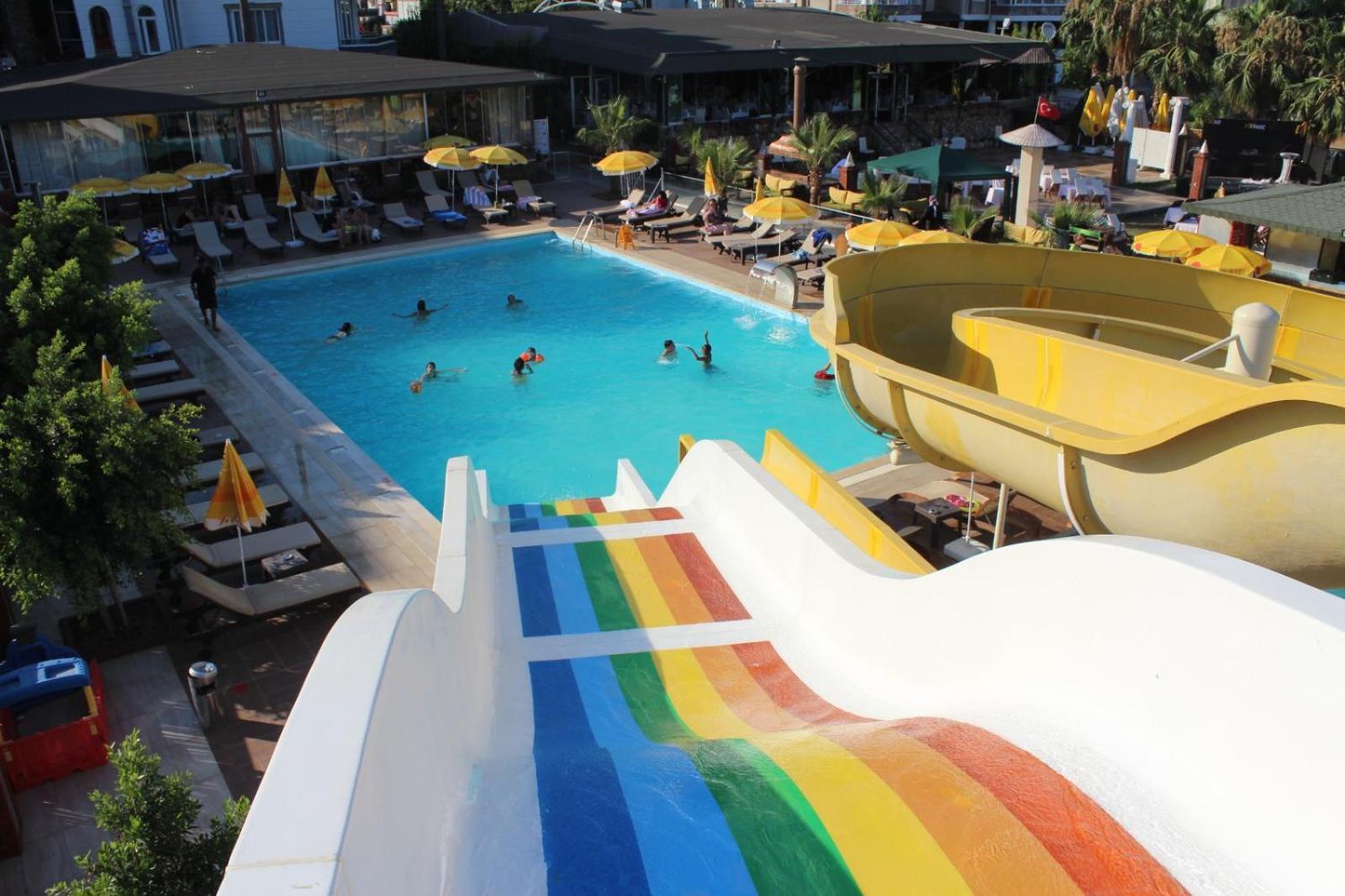 Unluselek Hotel Anamur Exteriör bild