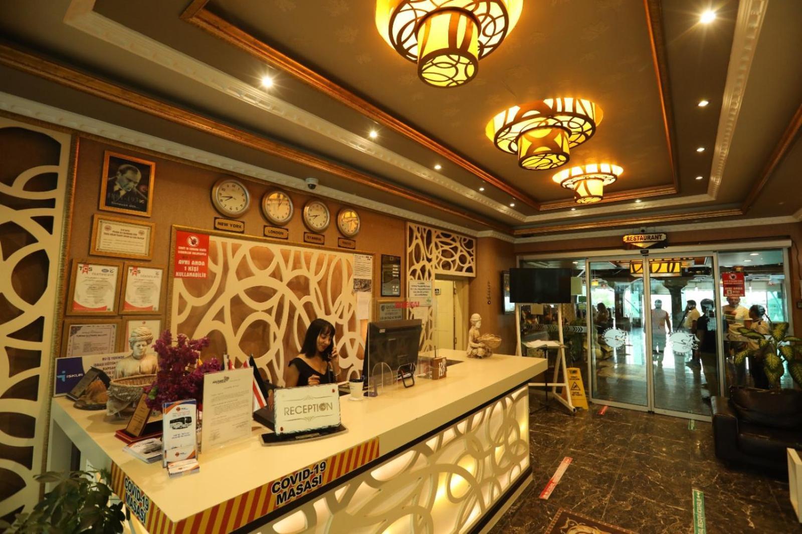 Unluselek Hotel Anamur Exteriör bild