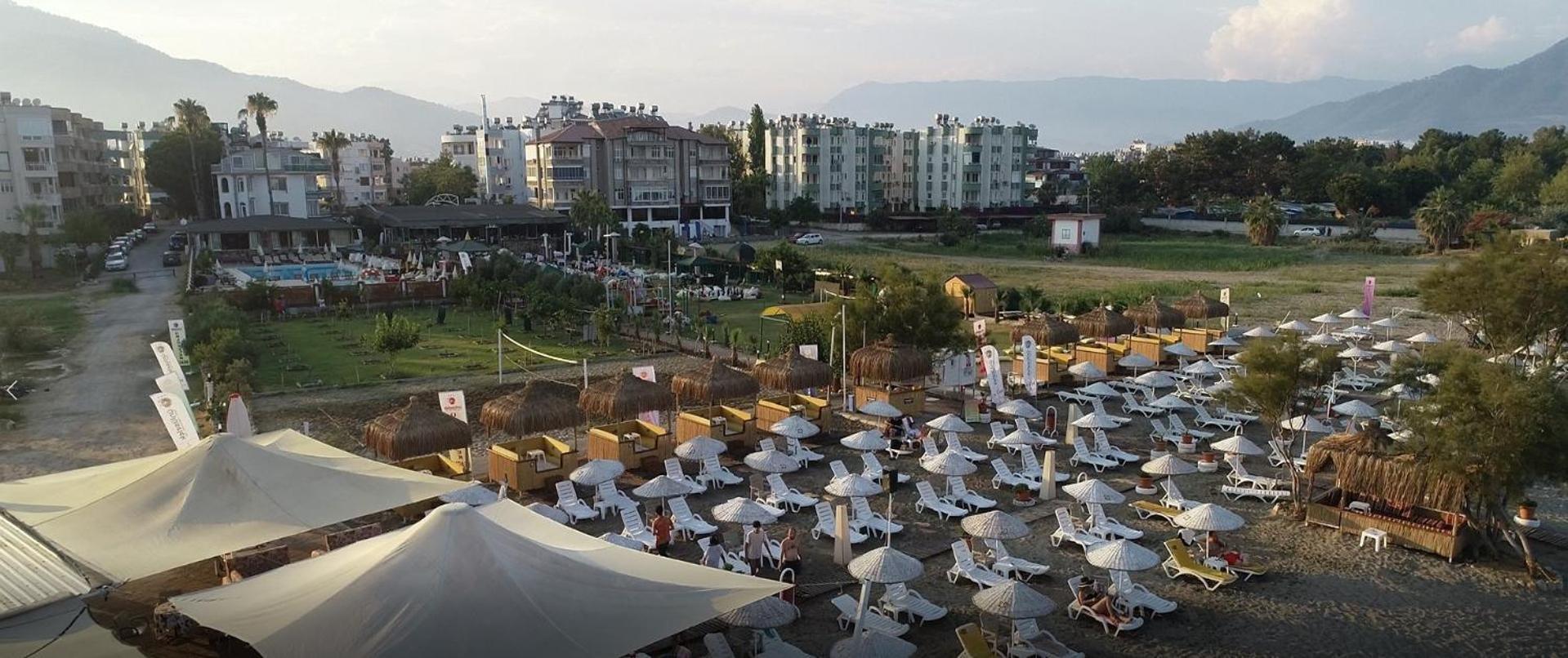 Unluselek Hotel Anamur Exteriör bild