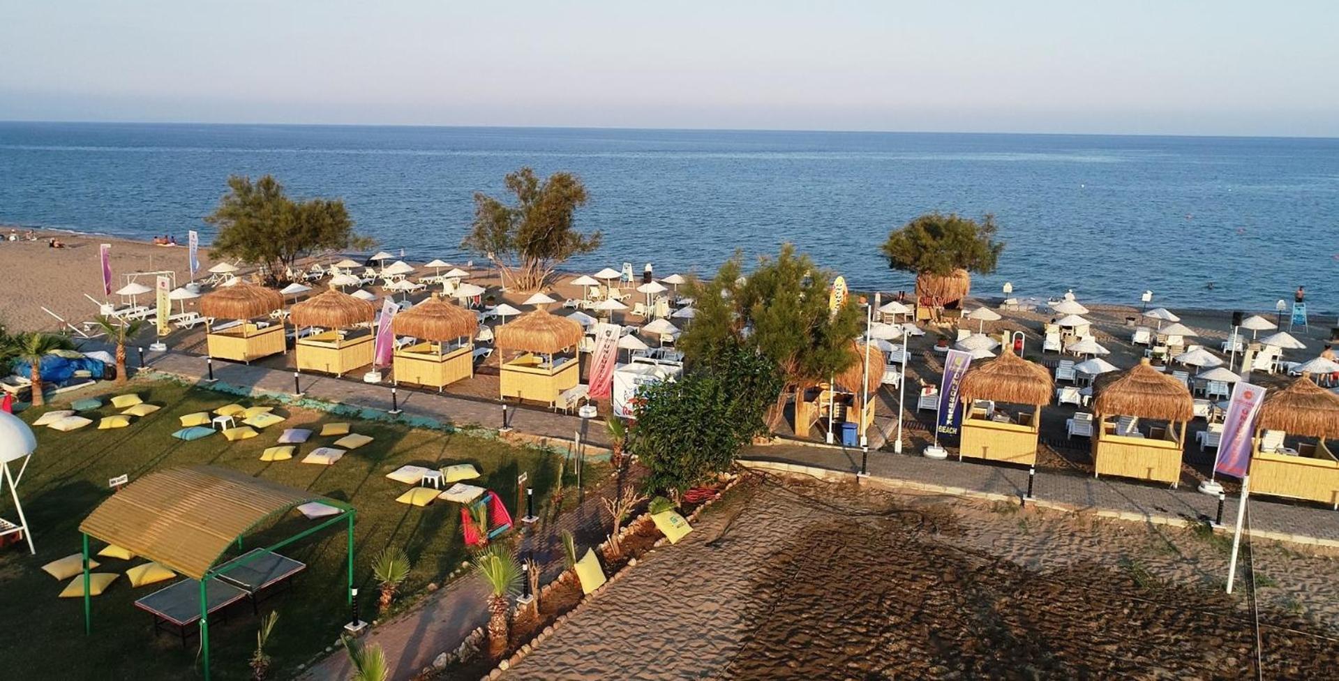 Unluselek Hotel Anamur Exteriör bild